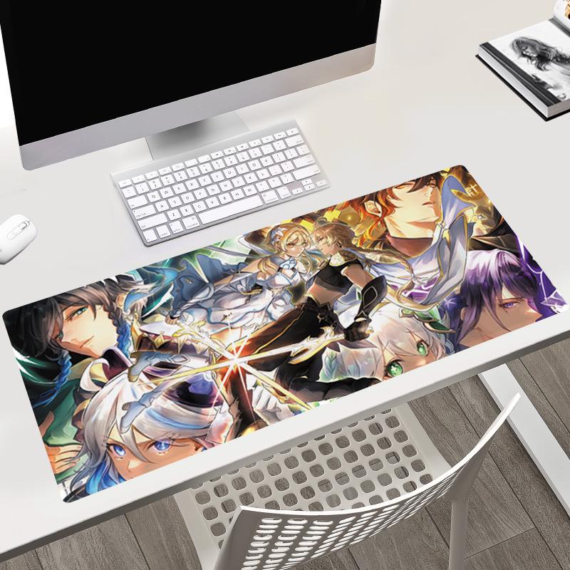 Genshin Impact Large Anime Gaming Mouse Desk Pad