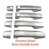 Car Carbon Door Handle Cover Protector For Toyota Land Cruiser FJ200 LC200 2008 2009 2010 2011 2012 2012 2014 2015 Paste Style
