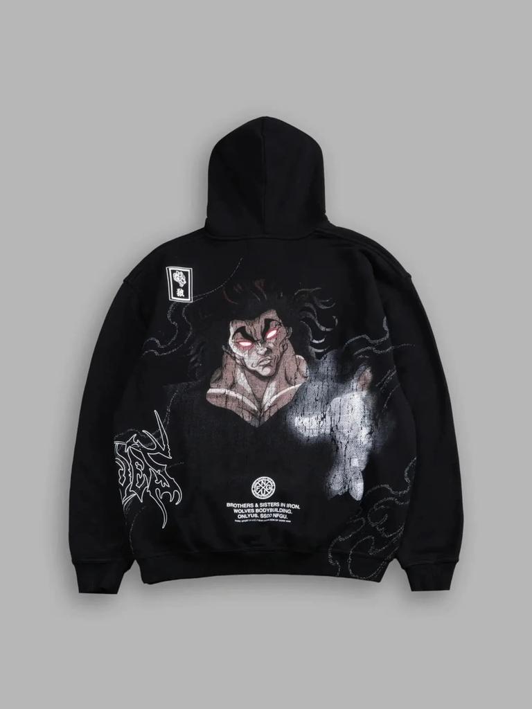 Y2k Anime Sports Print Hoodies Women Sweatshirt Oversized Hoodie High Quality Cotton Casual Top Goth Streetwear Women Clothing