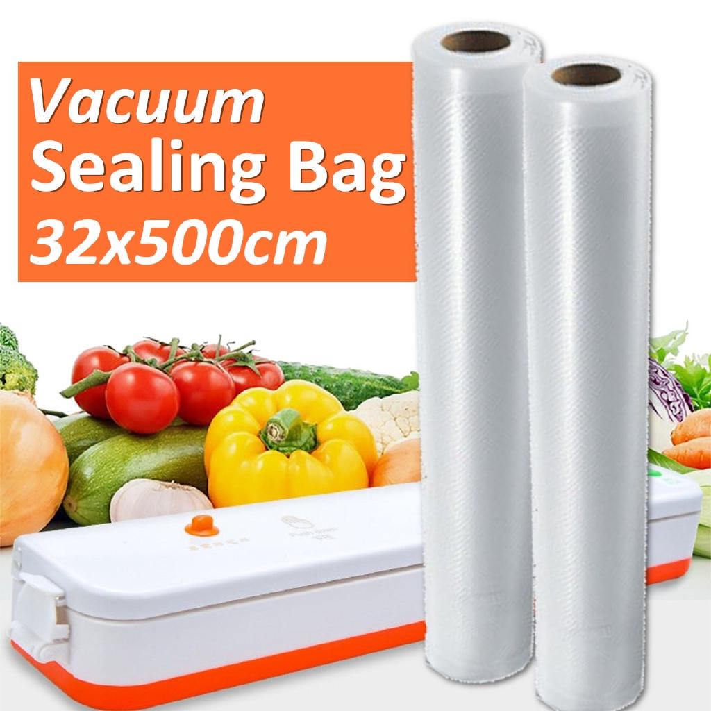 

Пищевой рулон 32x500, линия для пакетов, пищевой пакет, сетчатый вакуумный пакет, вакуумный пакет, вакуумный аппарат, упаковочный пакет 32 x 500см