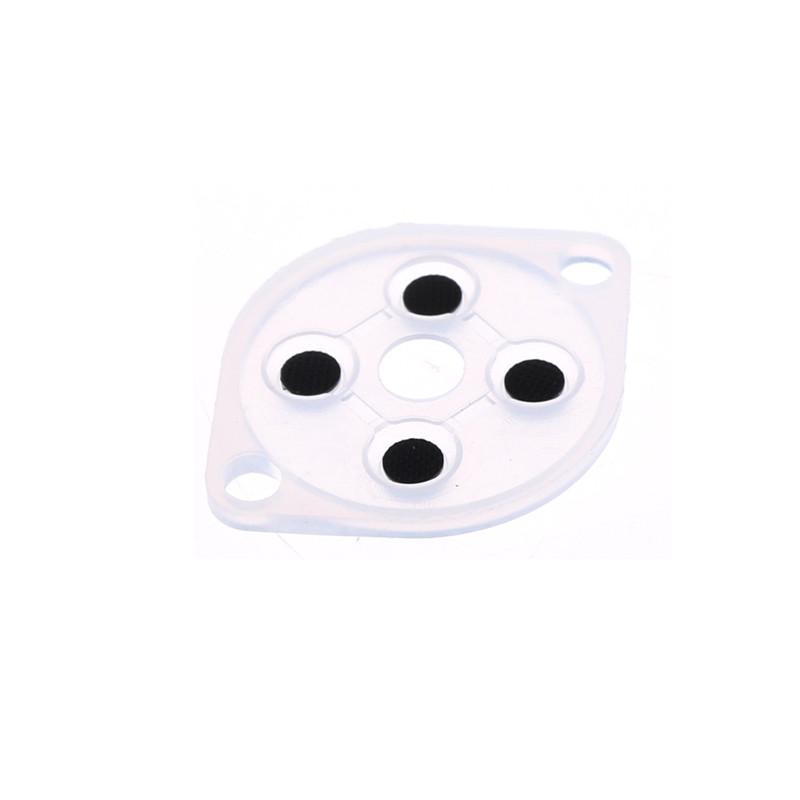 4 Sets Replacement Silicone Conductive Buttons Pads For Nintendo Nes Controller