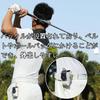 Mirhua Golf Ball Pouch, Black, Thin Magnetic, Easy to Attach
