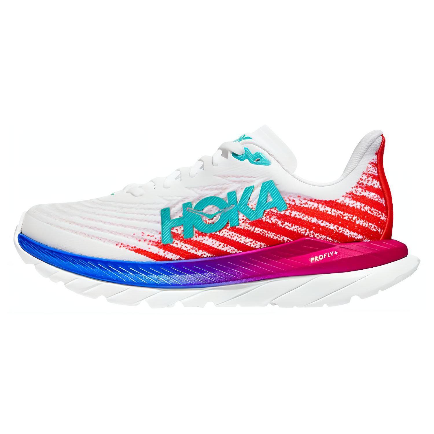 

Женские кроссовки HOKA Mach 5 White Flame 1127894-WFM 38