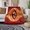 1pc One Ring To Rule Them All Cartoon Blanket,Portable Throw for Travel & Camping, All Season Cozy Blanket,Ideal Gift