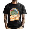 Master Baiter Grey Shirt Graphic Tee Adult High Quality Mens TShirt Punk Style