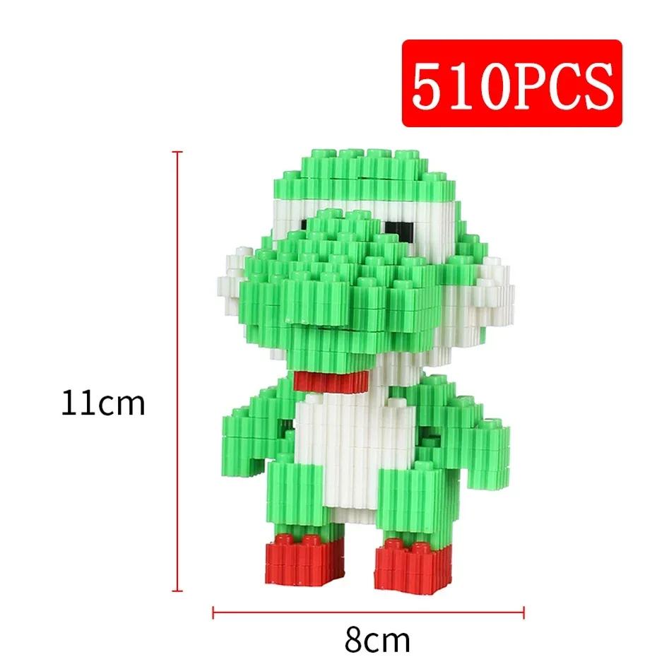 Stitch Mickey Minnie Mouse Doll Star Derena Belle Assemble Kids Building Blocks Puzzle Assembly Toys Kids Gifts