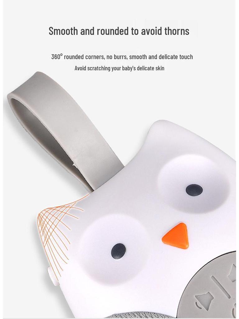Infant Soothing Owl Music Player Toy for Crib, 0-3 Years