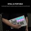 M VAVE 25 Key MIDI Control Keyboard Mini Portable USB Keyboard MIDI Controller with 25 Velocity Sensitive Keys 8 RGB