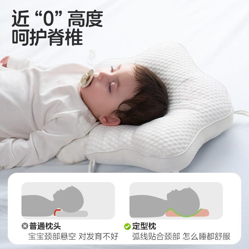 Baby Shaping Pillow To Correct and Prevent Flat Head Syndrome In newborns0to6Months1A Magical Tool for Sleeping On Your Side