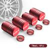 4pcs Car Wheel Tire Valve Caps Aluminum Airtight Covers Badge Emblem For KIA Stinger Optima Cerato Soul Venga Forte Spectra QD2