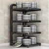 Multi-Layer Kitchen Pot and Cookware Storage Rack for Cabinets