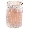 Creative Simple Glass Water Cup Pohár s textúrou kôry Pohár na šťavu Sklenený pohár na mlieko