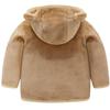 Chlidren Boys Girl Winter Coats Jacket Kids ZipThick Ears Snow Hoodie Clothes