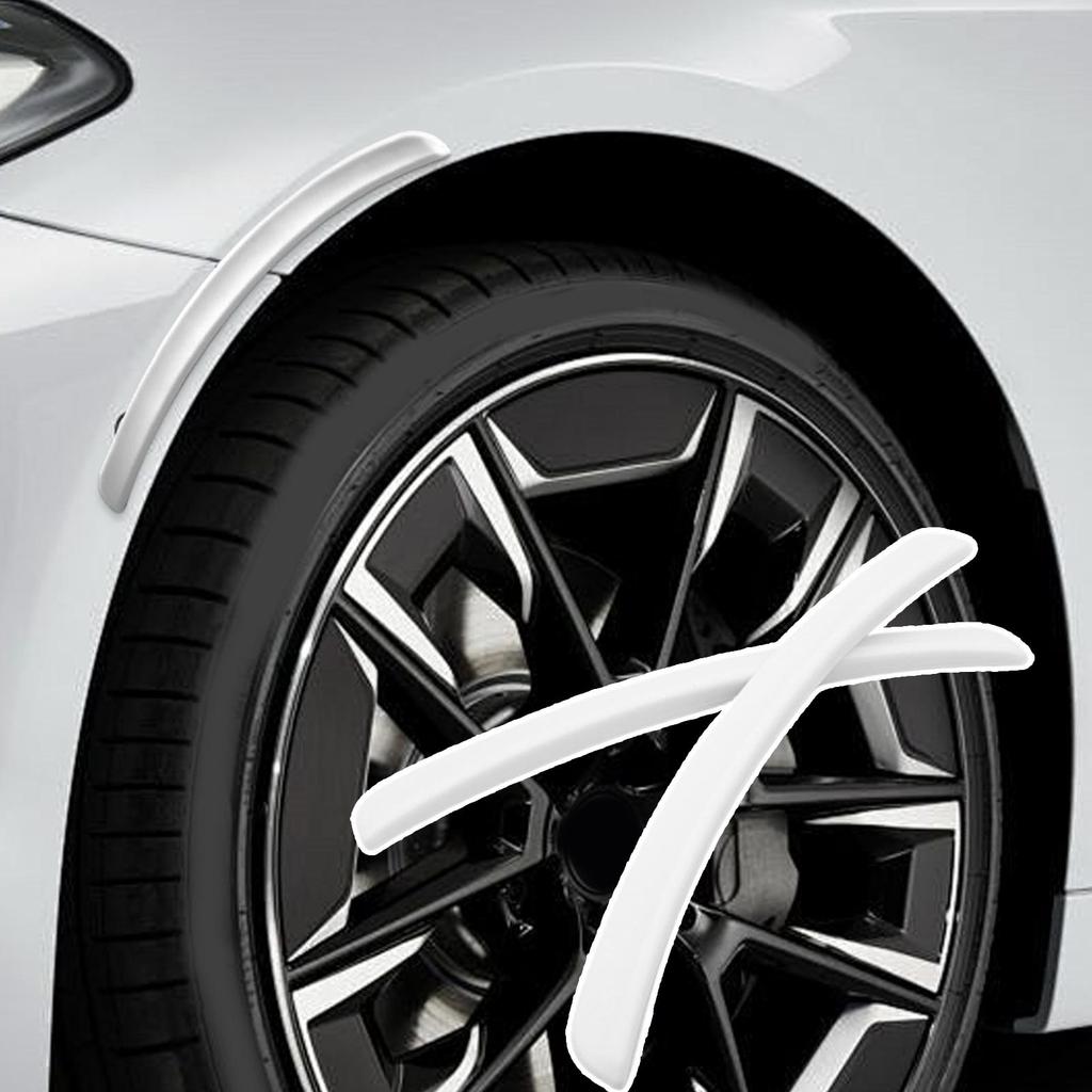 Wheel Eyebrow Arch Trim Anti-Collision Mudguard Elastic Anti-Collision Strip For Daily Commuters Vehicle Restorers Ride Share