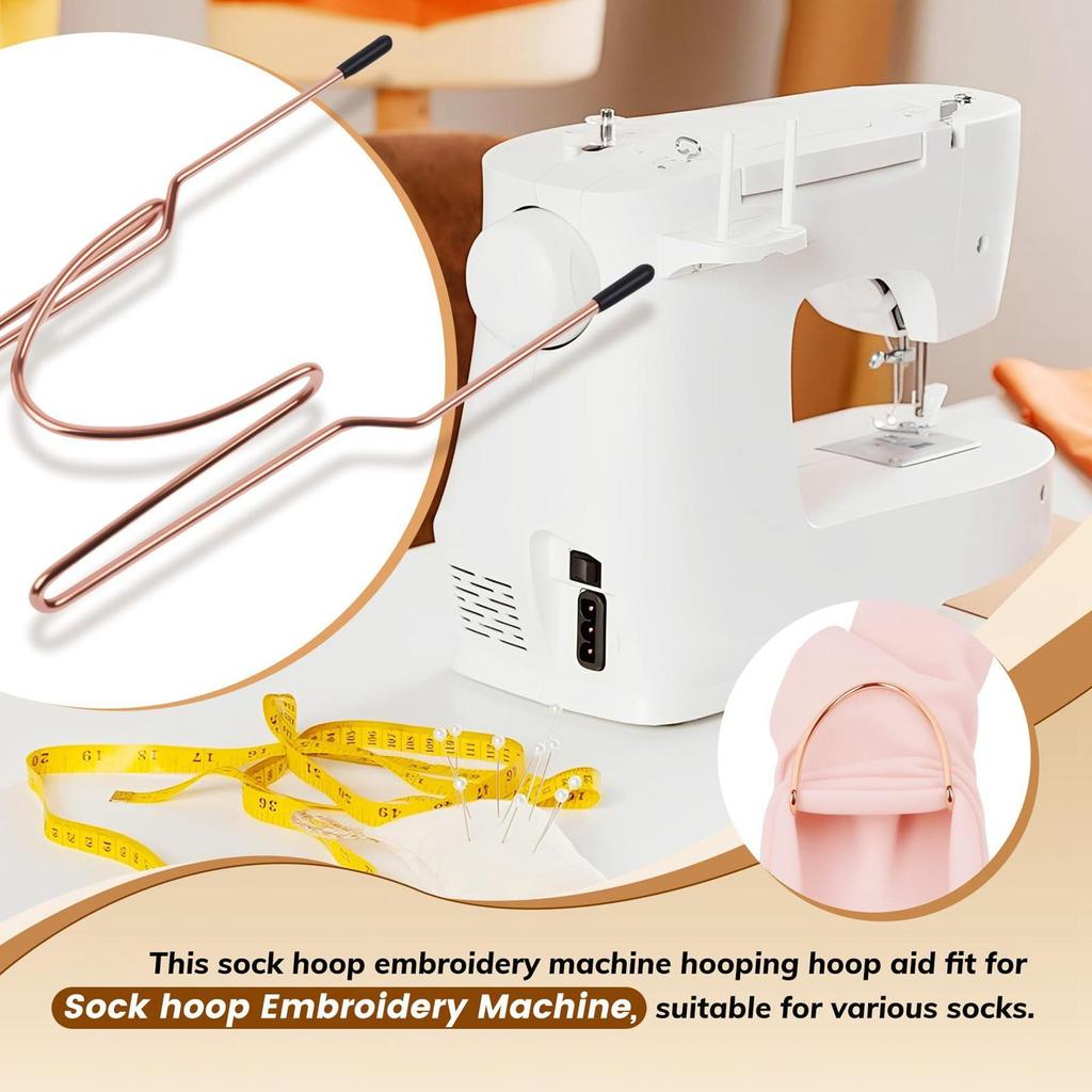 Set of 3 Embroidery Hoops for Machines, Sturdy Fixings, Direct Replacement, Alloy Shaping