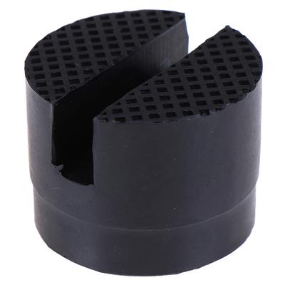 Universal Car Slotted Frame Rail Floor Jack Adapter Lift Rubber Pad Stand Holder