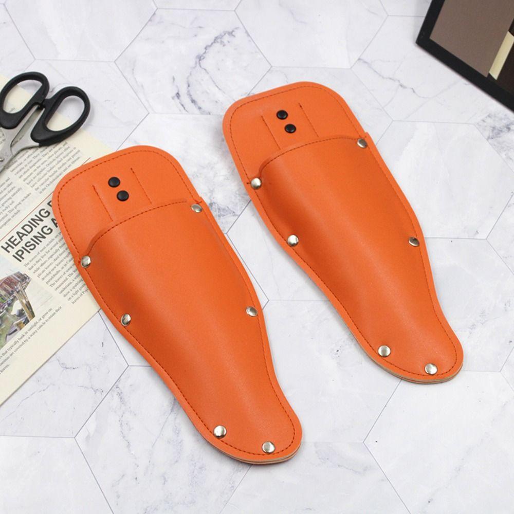 Gardening Branch Pruner Sheath PU Leather Hand Pruning Shear Pocket Gardening Scissors Bag