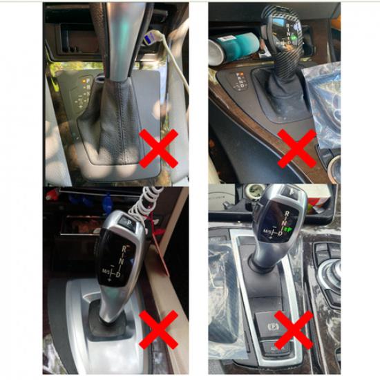 For BMW F20 F30 F22 F32 X3 X4 Carbon Fiber Gear Shift Knob Panel Cover Trim