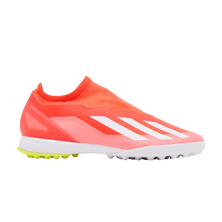adidas Crazyfast League Laceless Turf Solar Red Cloud White Team Solar 44