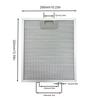 2 PIÈCES Hotte de cuisinière 320x260mm Hottes de cuisine Filtre à graisse en maille Filtre à graisse pour accessoires de hotte de cuisine domestique
