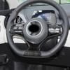 Car Styling Steering Wheel Frame Dcoration Cover Trim For BYD Yuan PLUS  Carbon Fiber Color Interior Accessories