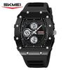 SKMEI 2605 Military Electronic Watch Reloj Dual Display Digital Watch Sport Multi Functional Timing Waterproof Night Light Men's