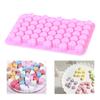 3D Silicone DIY Heart Candy Chocolate Mold Cake Decorating Baking Tool Mould Shaped Heart Soap Tray Jelly Gummy Kitchen J0E0