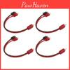 Cable 1 Packs Rca 4 Male To 2 Female Car Audio Stereo Y Splitter Cable For Car Speaker System