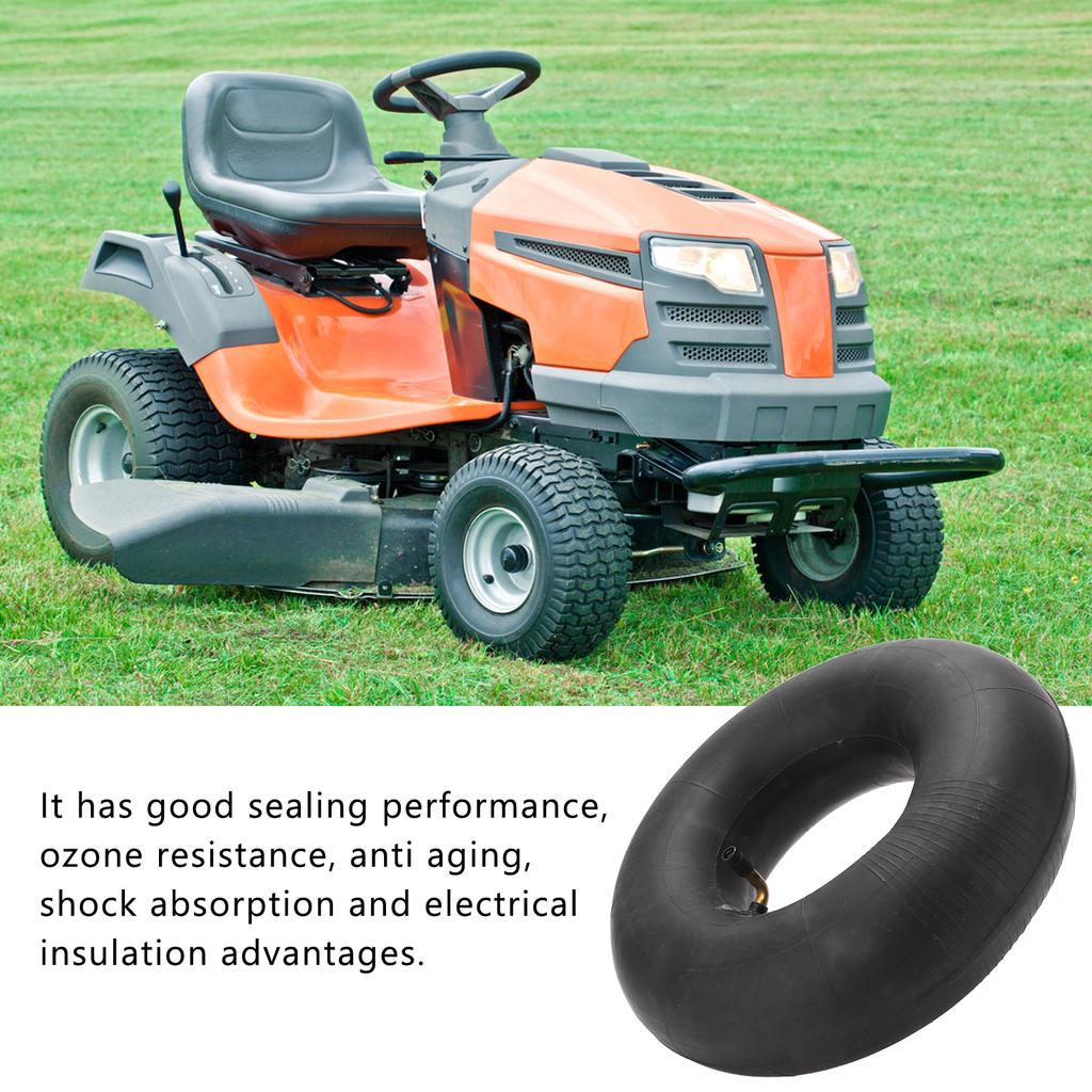 13 x 5,00?6 Gummi-Innenrohr, starke Flexibilität, langlebiges Innenrohr mit gebogener Öffnung für Rasenmäher