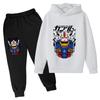 2025 Gundam Casual Kids Clothes 2 Piece Hoodies Set Clothing Cool Girls Clothing Boys Tracksuit Children Baby Clothes