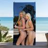 1PC Modern Summer Rectangular Beach Towel Quick-Dry Absorbent for Travel, Beach, Camping, Bathroom, Family Party