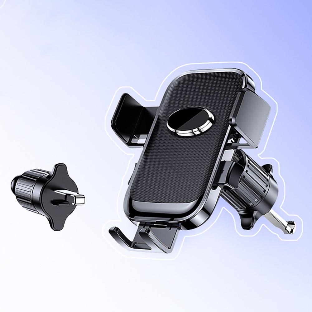 Driving Safety Air Vent Mount Adjustable Viewing Angle 360 Degree Rotation Air Outlet Type Convenient Phone Adjustment