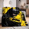 1 stuks Batman, Superhelden Deken Lichtgewicht Flanellen Plaid Voor Bank, Bed, Reizen, Kamperen, Woonkamer, Kantoor, Bank, Stoel, En Bed