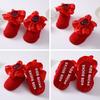 Baby Girl Socks Cotton Breathable Satin Ruffle Princess Knit Socks Children Ankle Short Socks Indoor Floor Socks