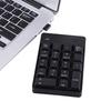 2.4GHz Wireless USB Numeric Keypad Numpad Number 18 keys Laptop PC New Black
