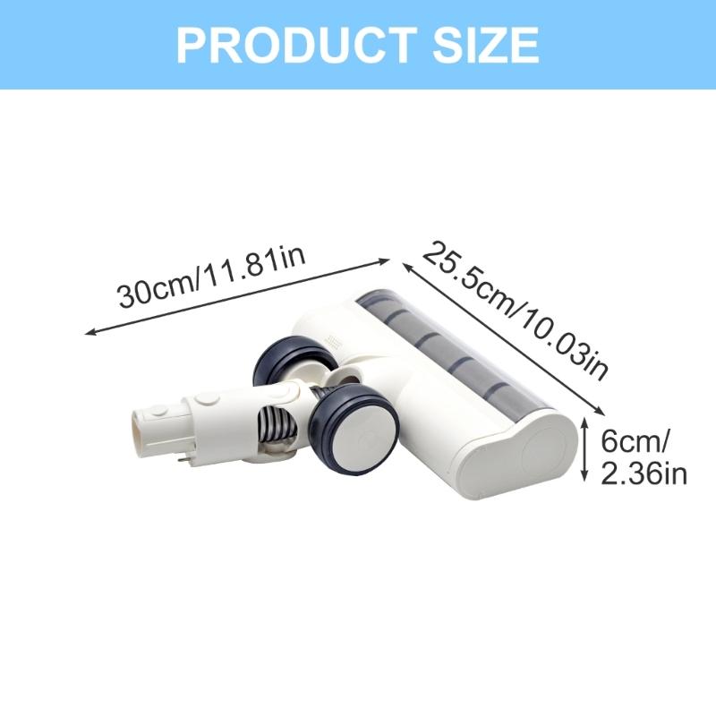 Efficient Dust Collection Tool Small Square Brush Vacuum Cleaner Nozzles Vacuum Cleaner Attachment for Various Model