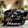 Custom Name Personalized Jujutsu Kaisen Print Blanket, Home Decor, Bedroom, Sofa, Camping, Couch, Gifts for Birthday ChristmasEnthusiasts