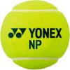 YONEX Non-Pressure Tennis Balls, Yellow, Pack of 12, TB-NP12