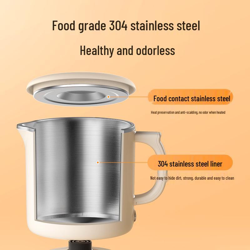 Xi Ke Portable Folding Electric Kettle - Stainless Steel Travel Hot Water Kettle for Business Trips & Dorms