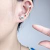 New Simple Stud Earrings, High-end Niche Design, Simple Temperament Earrings, Literary and Elegant Earrings, Ear Jewelry