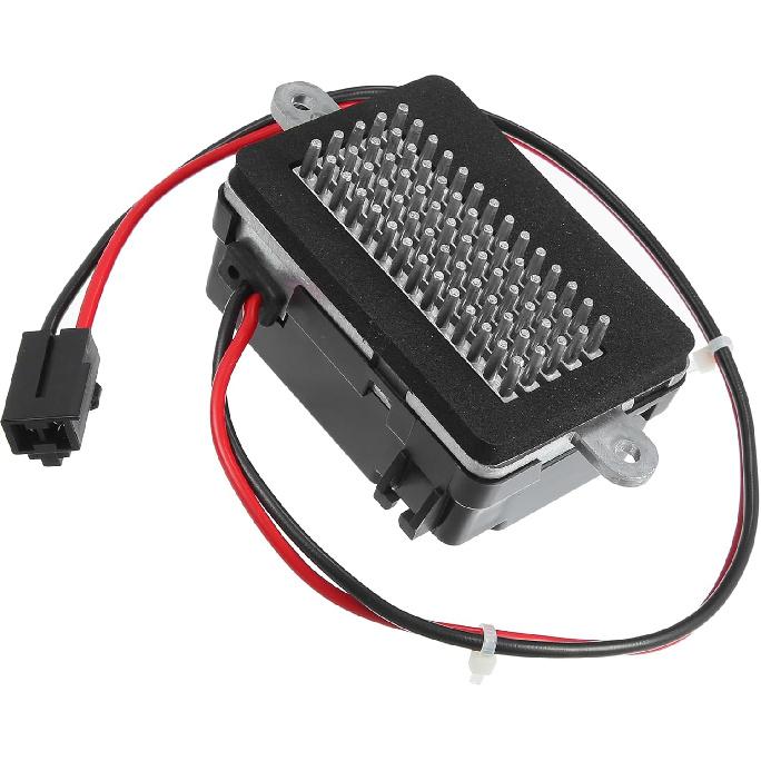 

Motoforti HVAC Blower Motor Resistor, AC Blower Control Module, for Jeep Grand Cherokee 4.0L 4.7L 2001-2004, Metal Plastic, No.5012699AA, Black