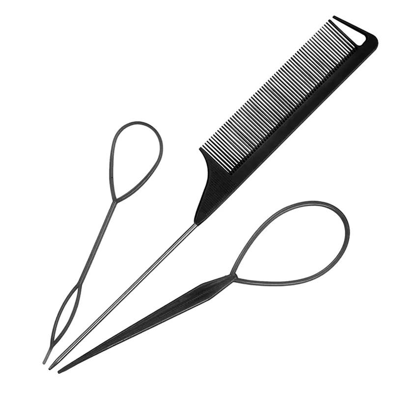 Barber Hairdressing Comb Multifunctional Hair Detangling Comb Hair Care Tool Set Haircutting Accessories