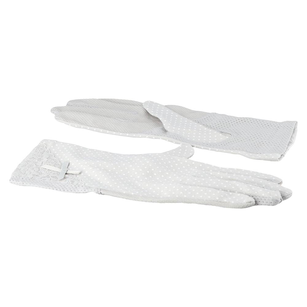 Spring Stretch Slip Resistant Breathable Lace Gloves Driving Glove Sunscreen Gloves