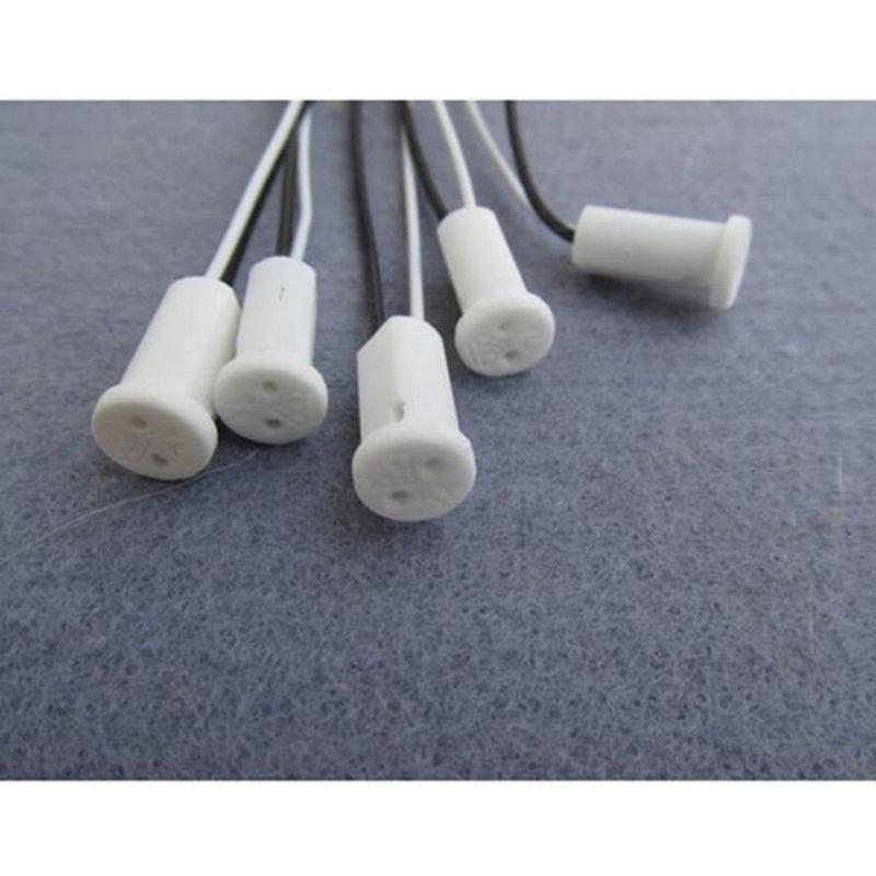 hot! G4 Base Holder Ceramic Fire Prevention Wire Adapter Halogen Socket Connector for LED Bulb 12V