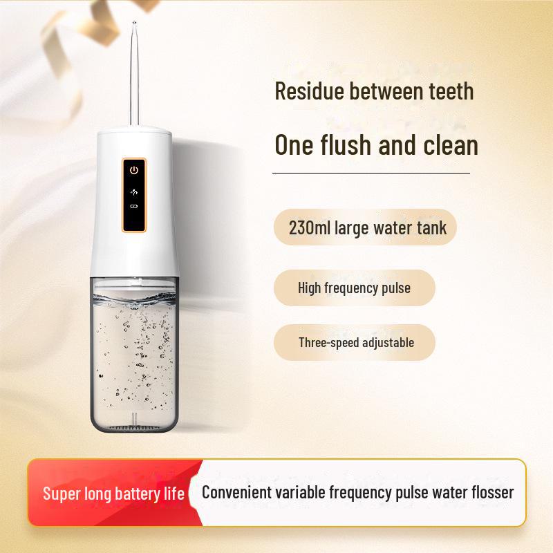 Portable Electric Water Flosser for Teeth Cleaning and Dental Care