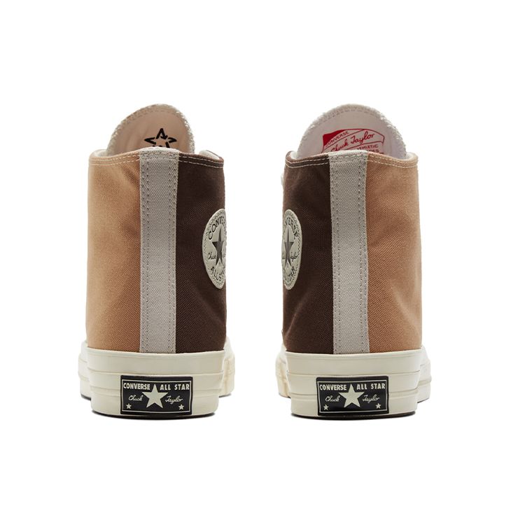 Converse Chuck Taylor All Star Tri-Panel High Color Block - Canapa Noce del Brasile Sneakers Unisex Marrone Egretta A01645C
