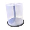 CD Storage Bucket 100 Discs DVD Storage Rack Storage Bin Empty CD DVD Box CD Case for Bedroom Office Bookshelf Home Tabletop
