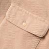 Polo Ralph Lauren Fw22 Einreihiges einfarbiges Langarmhemd Herrenhemden Braun MNPOWOV16822567-250