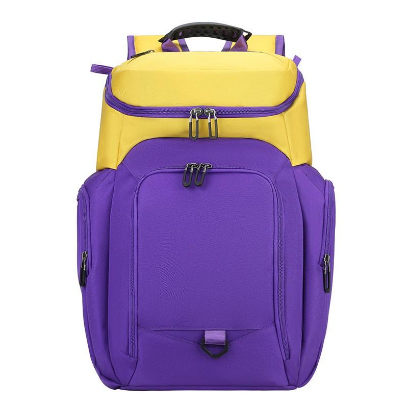 Youth Basketball Backpack With Separate Shoe Compartment Large Capacity Sports Bag Kids Teens Club Training