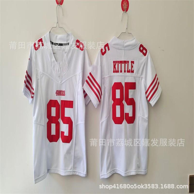 Youth Rugby Jersey Boys NFL San Francisco 49ers Eagles Team Fan Apparel Cotton Sportswear